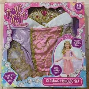 Glamour Princess Set Girls 3-5 Years